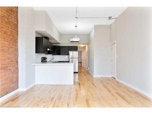 3-215 King Street E, Hamilton, ON - Indoor Photo Showing Kitchen