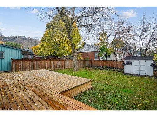 29 Bond Street S, Dundas, ON - Outdoor With Deck Patio Veranda With Backyard