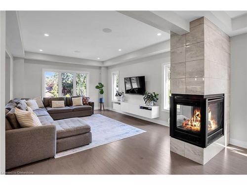 3608 Carolinia Court, Ridgeway, ON - Indoor Photo Showing Living Room With Fireplace