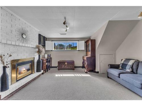 14 Par Place, Hamilton, ON - Indoor With Fireplace