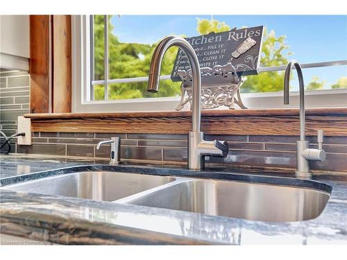 2038 Governors Road, Ancaster, ON - Indoor Photo Showing Kitchen With Double Sink