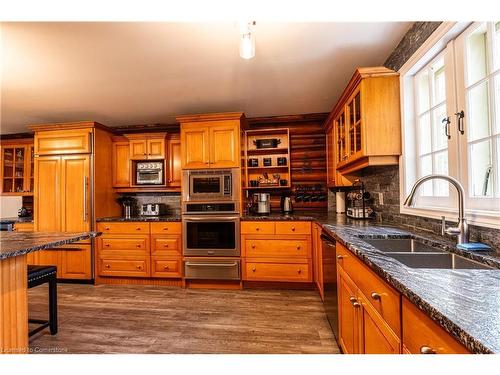 1 Kerr Crescent, Virginiatown, ON - Indoor Photo Showing Kitchen With Double Sink