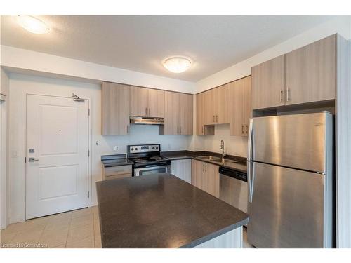 723-2486 Old Bronte Road, Oakville, ON - Indoor Photo Showing Kitchen With Stainless Steel Kitchen