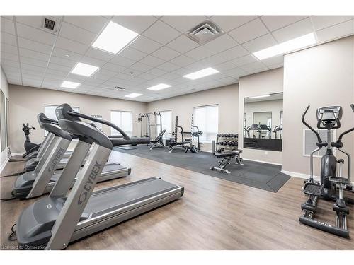 723-2486 Old Bronte Road, Oakville, ON - Indoor Photo Showing Gym Room