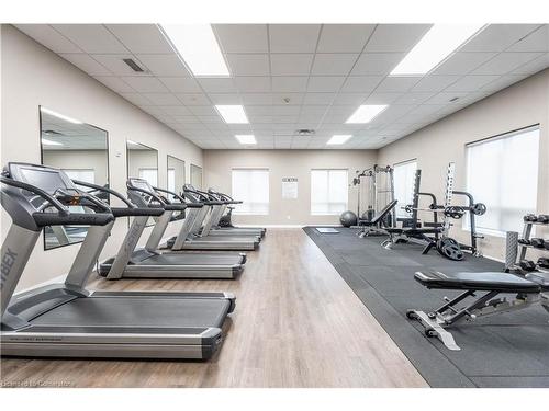 723-2486 Old Bronte Road, Oakville, ON - Indoor Photo Showing Gym Room