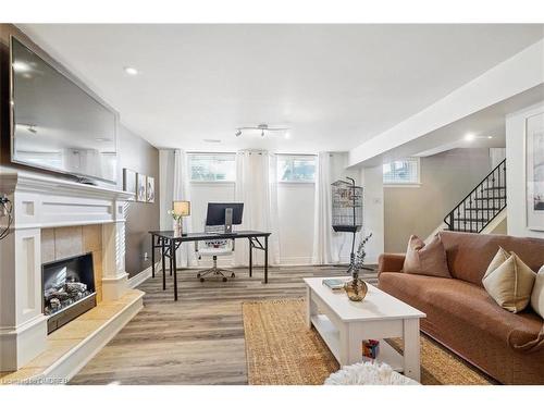 486 Lees Lane, Oakville, ON - Indoor With Fireplace