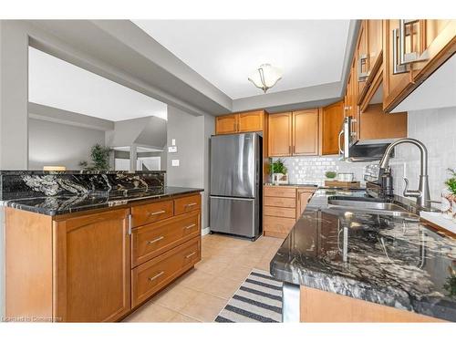 17-242 Upper Mount Albion Road, Stoney Creek, ON - Indoor Photo Showing Kitchen With Double Sink