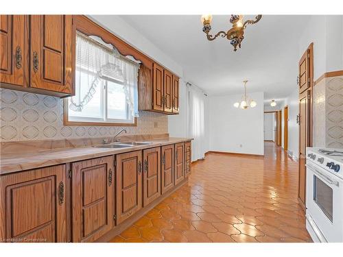 373 Mary Street, Hamilton, ON - Indoor Photo Showing Kitchen With Double Sink