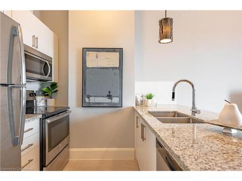 Lph01-112 King Street E, Hamilton, ON - Indoor Photo Showing Kitchen With Double Sink With Upgraded Kitchen