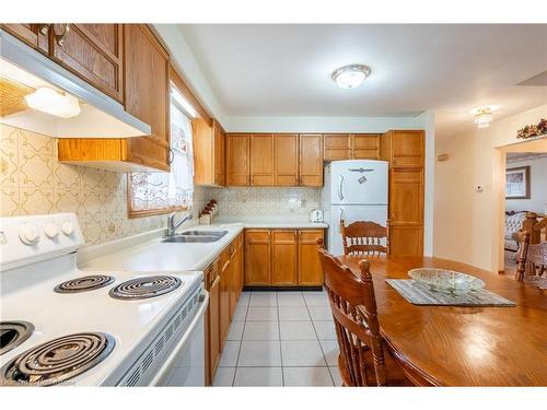 46 Mark Place, Hamilton, ON - Indoor Photo Showing Kitchen With Double Sink