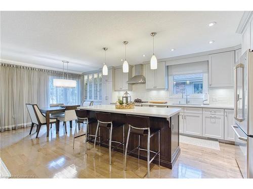 28 Ramsey Crescent, Hamilton, ON - Indoor Photo Showing Kitchen With Upgraded Kitchen