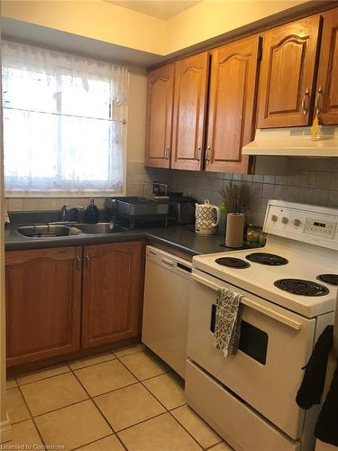 42 Palmer Road, Hamilton, ON - Indoor Photo Showing Kitchen With Double Sink