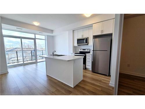 322-470 Dundas Street E, Waterdown, ON - Indoor Photo Showing Kitchen With Stainless Steel Kitchen