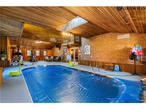 149 Miller Drive, Ancaster, ON - Indoor Photo Showing Other Room With In Ground Pool