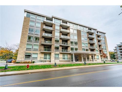 308-467 Charlton Avenue E, Hamilton, ON - Outdoor With Balcony With Facade