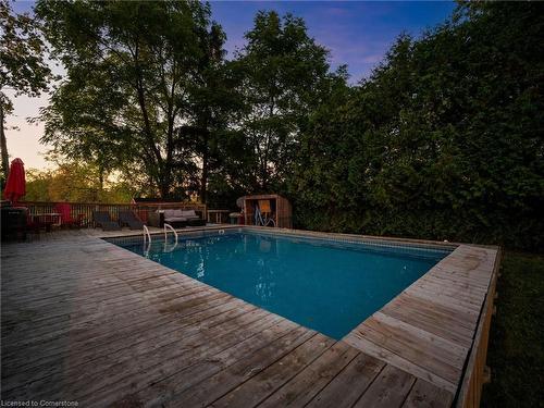 16629 Side Road 22, Halton Hills, ON - Outdoor With In Ground Pool With Backyard