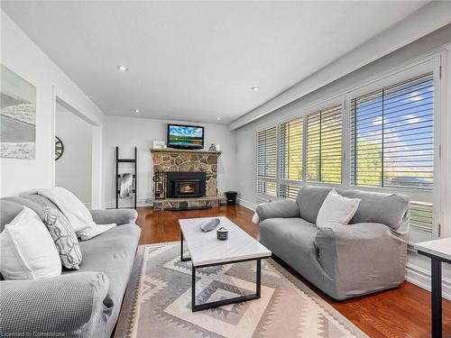 16629 Side Road 22, Halton Hills, ON - Indoor Photo Showing Living Room With Fireplace