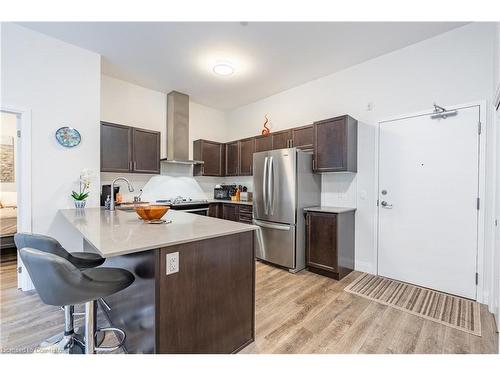 102-1 Redfern Avenue, Hamilton, ON - Indoor Photo Showing Kitchen With Stainless Steel Kitchen