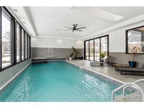 314 Brant School Road, Brantford, ON - Indoor Photo Showing Other Room With In Ground Pool