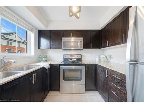 14-2480 Post Road, Oakville, ON - Indoor Photo Showing Kitchen With Double Sink