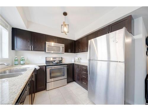 14-2480 Post Road, Oakville, ON - Indoor Photo Showing Kitchen With Stainless Steel Kitchen With Double Sink