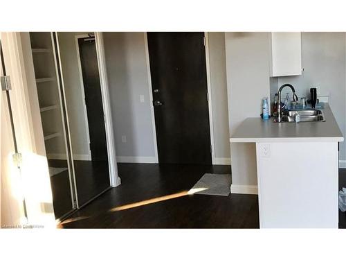 612-112 King Street E, Hamilton, ON - Indoor Photo Showing Kitchen With Double Sink