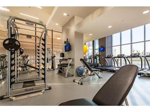 1908-2087 Fairview Street, Burlington, ON - Indoor Photo Showing Gym Room