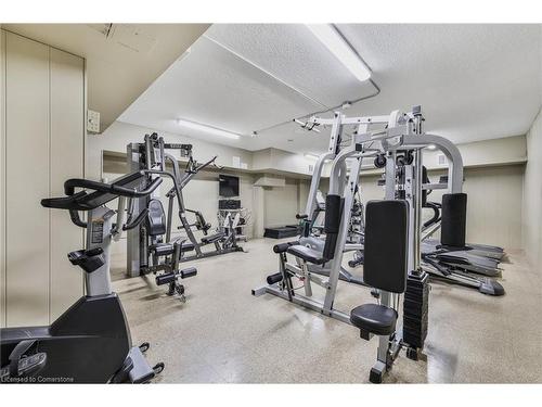 1107-975 Warwick Court, Burlington, ON - Indoor Photo Showing Gym Room