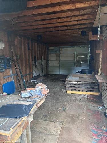 40 Aikman Avenue, Hamilton, ON - Indoor Photo Showing Garage