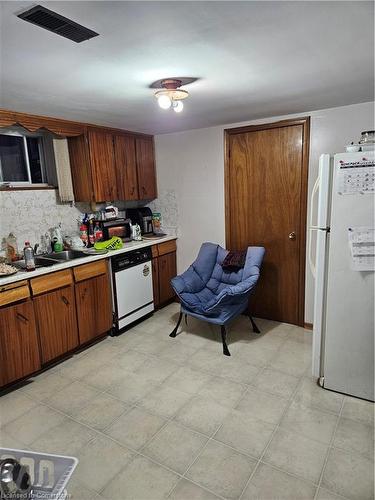 197 Craigroyston Road, Hamilton, ON - Indoor Photo Showing Kitchen With Double Sink