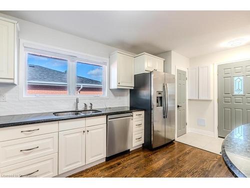 242 West 18Th Street, Hamilton, ON - Indoor Photo Showing Kitchen With Stainless Steel Kitchen With Double Sink