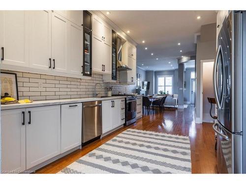 220 Hughson Street N, Hamilton, ON - Indoor Photo Showing Kitchen With Upgraded Kitchen