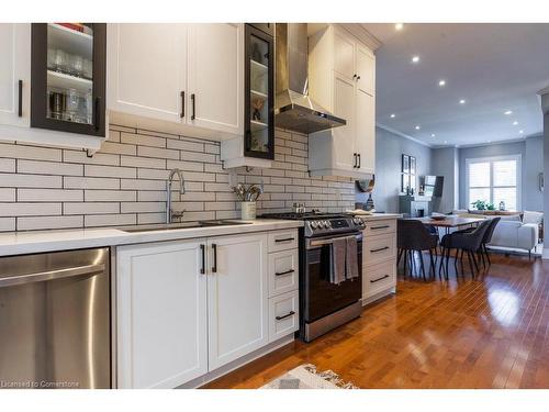 220 Hughson Street N, Hamilton, ON - Indoor Photo Showing Kitchen With Upgraded Kitchen