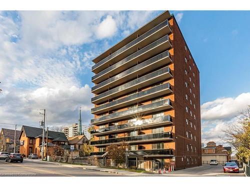 1004-81 Charlton Avenue E, Hamilton, ON - Outdoor With Balcony