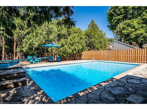 58 Hillcrest Avenue, Hamilton, ON - Outdoor With In Ground Pool With Deck Patio Veranda With Backyard