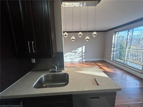 402-55 Murray Street W, Hamilton, ON - Indoor Photo Showing Kitchen