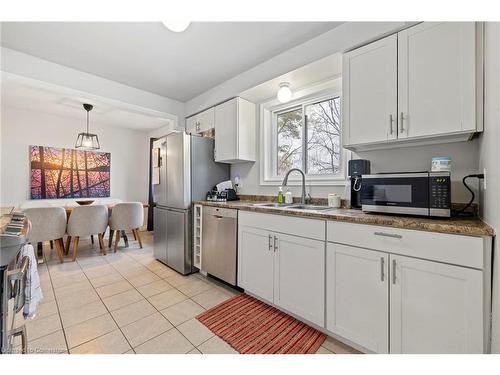 298 Homewood Avenue, Hamilton, ON - Indoor Photo Showing Kitchen With Double Sink