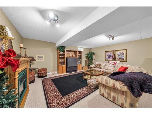 2-61 Cloverleaf Drive, Ancaster, ON - Indoor With Fireplace