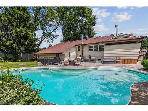 148 Boxley Road, Burlington, ON - Outdoor With In Ground Pool With Backyard