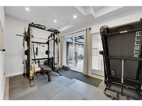 57 Willow Lane, Grimsby, ON - Indoor Photo Showing Gym Room