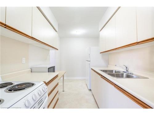 804-1966 Main Street W, Hamilton, ON - Indoor Photo Showing Kitchen With Double Sink