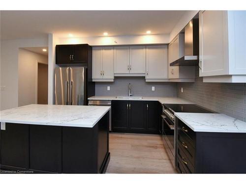 306-153 Wilson Street W, Ancaster, ON - Indoor Photo Showing Kitchen With Upgraded Kitchen