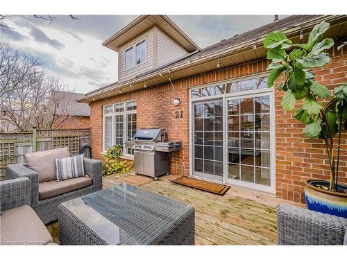 21-4360 Millcroft Park Drive, Burlington, ON - Outdoor With Deck Patio Veranda With Exterior