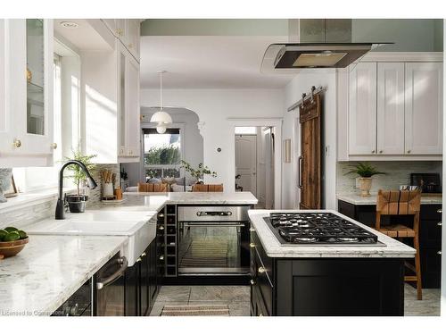 101 Pearl Street S, Hamilton, ON - Indoor Photo Showing Kitchen With Upgraded Kitchen