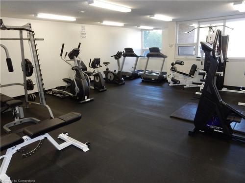 1512-500 Green Road, Stoney Creek, ON - Indoor Photo Showing Gym Room