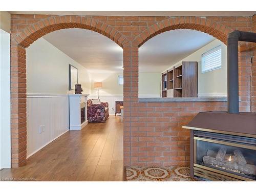 814 Tenth Avenue, Hamilton, ON - Indoor With Fireplace