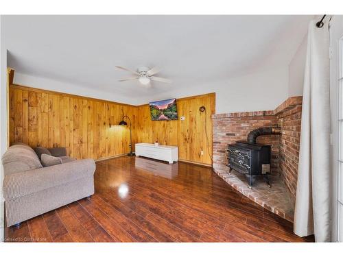 245 Stadacona Avenue, Ancaster, ON - Indoor Photo Showing Other Room With Fireplace