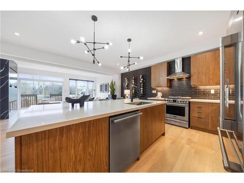 72 Melbourne Street, Hamilton, ON - Indoor Photo Showing Kitchen With Stainless Steel Kitchen