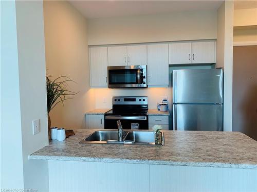 226-16 Concord Place, Grimsby, ON - Indoor Photo Showing Kitchen With Double Sink