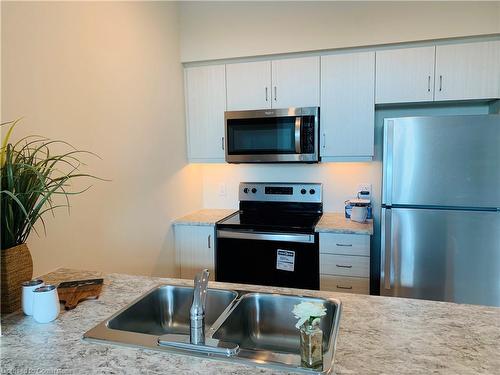 226-16 Concord Place, Grimsby, ON - Indoor Photo Showing Kitchen With Double Sink